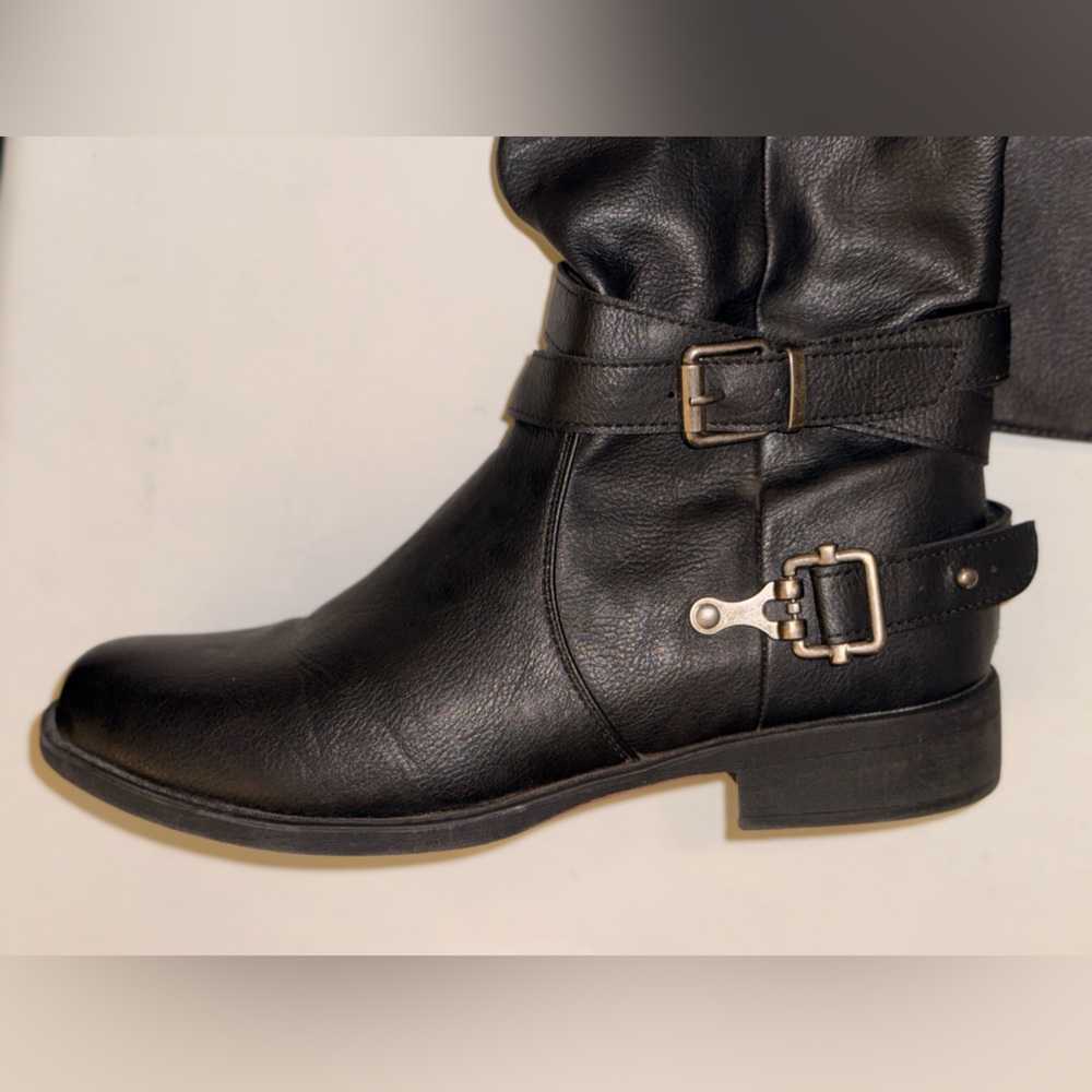 Global Win Women's Over-The-Knee Boots | Black | Size 8.5 - Picture 4 of 10